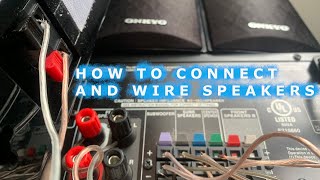 How to Set Up Stereo Speakers  TroubleShooting [upl. by Arracahs819]