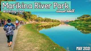 Marikina City River Park  Relaxing City Virtual Tour  Philippines New Normal [upl. by Malley865]