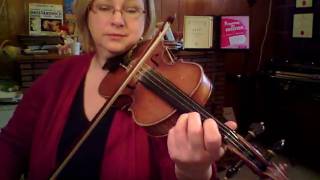 How to play grace notes appoggiaturas on the violin [upl. by Plafker]