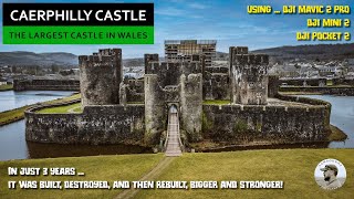 Caerphilly Castle  The Largest in Wales 2nd in Britain [upl. by Acul]