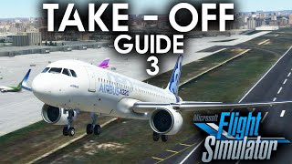 Uçak kaldırma  TakeOff make  Microsoft Flight Simulator 2020 GUIDE Airbus a320neo 3 [upl. by Garcia]