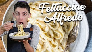 WORLDS CREAMIEST FETTUCCINE ALFREDO  Eitan Bernath [upl. by Schacker]