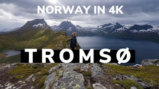 Best of Tromso Norway in Summer  Hiking Sailing and the Midnight Sun in 4K [upl. by Jozef]