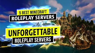 5 Best Minecraft Roleplay Servers Even Better Than WoW 🤔 [upl. by Aisyla]