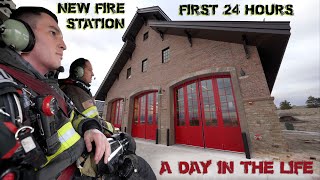 First 24 Hours in a New Fire Station  A Day in the Life [upl. by Finzer]