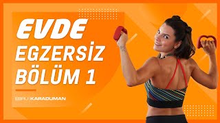 Spora Yeni Başlayanlar İçin EVDE EGZERSİZ Hareketleri  Bölüm 1 [upl. by Oflunra]