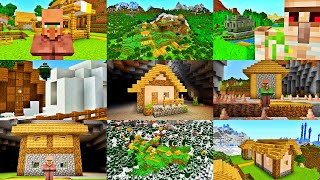 TOP 20 VILLAGE SEEDS For MINECRAFT BEDROCK EDITION 121 [upl. by Arocet]