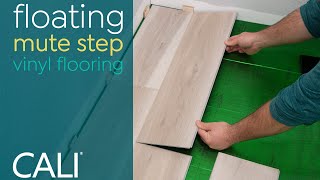 Mute Step Cali Vinyl Plank Flooring Installation [upl. by Oilerua623]