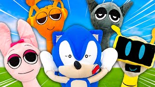 Sonic Meets SPRUNKI  Sonic and Friends [upl. by Llerat124]