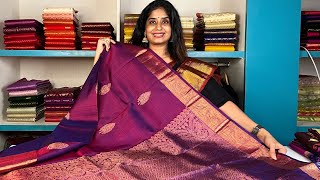 Pure Kanchipuram SareesTraditional amp Softsilk Sarees [upl. by Hilary]