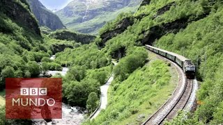 Flam ¿el viaje en tren más hermoso del mundo  BBC Mundo [upl. by Orenid]