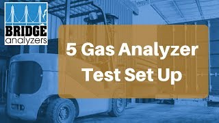 5 Gas Analyzer Emissions Test Set Up [upl. by Fidelia]