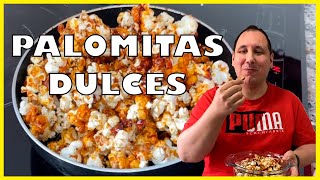 🍿🍿 Como hacer PALOMITAS DULCES [upl. by Benni]