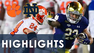 Clemson vs Notre Dame  EXTENDED HIGHLIGHTS  1172020  NBC Sports [upl. by Nilahs]