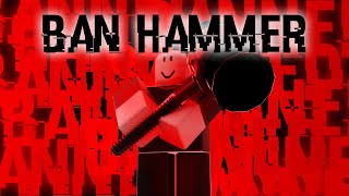 Roblox Script Showcase Episode1361Ban Hammer [upl. by Pascia925]