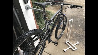 Cheap simple bike stands you can make at home [upl. by Garrard771]