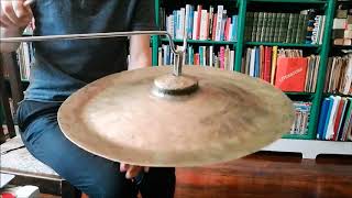 Chinese Cymbal c1920s [upl. by Leeda]