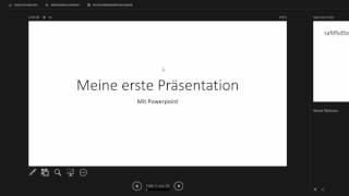 516 Microsoft Powerpoint 2016  Aufbau einer Präsentation  DigiKomp [upl. by Ainet]