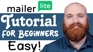 Mailerlite Tutorial For Beginners  How To Use Mailerlite [upl. by Avla760]