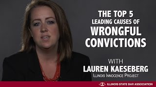 The top 5 leading causes of wrongful convictions [upl. by Lemcke]