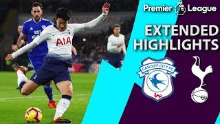 Cardiff City v Tottenham  PREMIER LEAGUE EXTENDED HIGHLIGHTS  1119  NBC Sports [upl. by Nohtahoj]