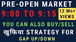 What is Pre Opening Session in Stock Market  How to trade in Pre Open Market [upl. by Salangia]