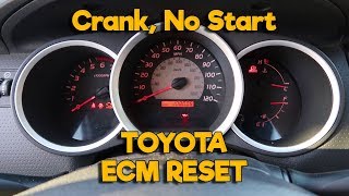 How to Fix Your Toyota ECM on Crank No Start [upl. by Guise]