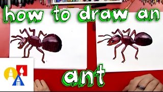 How To Draw An Ant [upl. by Devona817]