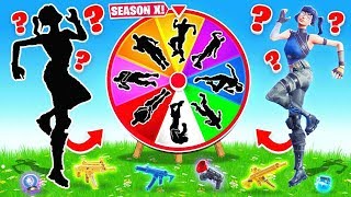 Who has the EMOTE SEASON 10 Emote Wheel in FORTNITE [upl. by Andrej]