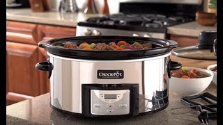 Digital Slow Cooker with iStir™ Stirring System  CrockPot® [upl. by Camm88]