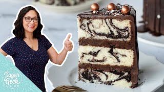 How To Make A Marble Cake Using ONE Recipe [upl. by Pilihp]