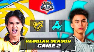 ONIC PH vs AURORA GAME 2  MPL PH SEASON 15  REGULAR SEASON WEEK 1 [upl. by Wynny]