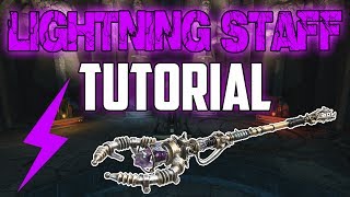 HOW TO GET THE LIGHTNING STAFF IN ORIGINS Black Ops 3 Lightning Staff Tutorial [upl. by Gorski]