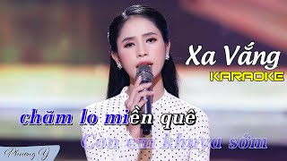 KARAOKE Xa Vắng  Phương Ý Beat Gốc  Tone Nữ [upl. by Rachelle]