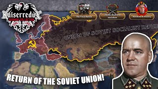 The Soviet Union Strikes Back  HOI4 Kaiserredux Zhukovs Russia [upl. by Ainig420]