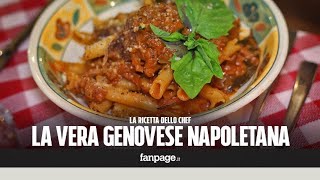 Genovese napoletana ecco la ricetta e come prepararla [upl. by Sam]