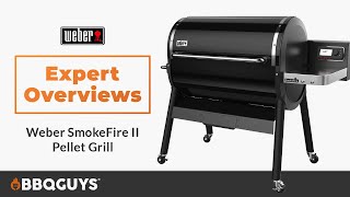 Weber SmokeFire Gen 2 Pellet Grill Review  BBQGuys Expert Overview [upl. by Leirda]