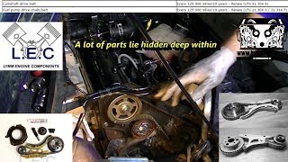 Ford 18 TDCi FAI Timing Chain Conversion Install [upl. by Latsyrhk]