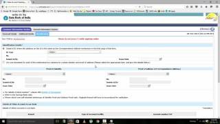 How To Open an Account in SBI  Online Application Any State Bank [upl. by Leunam428]