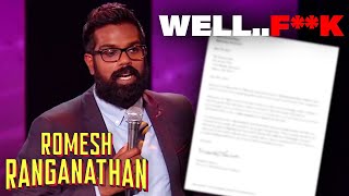 Receiving A Letter Home From The School  Romesh Ranganathan [upl. by Body]