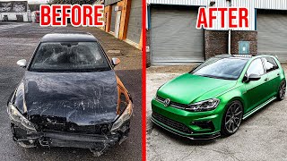 BUILDING A VW GOLF R IN 10MINS [upl. by Aimaj]