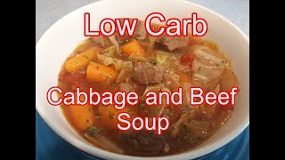 Cabbage and Beef Soup Low Carb [upl. by Bonni327]