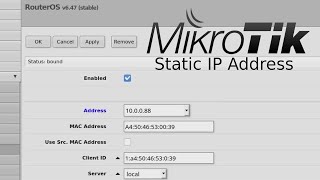 7 Static IP Reservations in MikroTik DHCP Server [upl. by Schlosser]