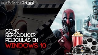 Como reproducir películas DVD en Winodws 10 100 Efectivo 2017 [upl. by Euqenimod]