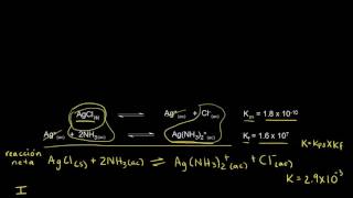 Solubilidad y la formación de iones complejos [upl. by Ula717]