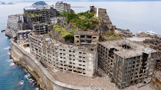 【Drone Japan】4K 軍艦島端島 ドローン空撮 長崎県 Battle Ship IslandGunkanjima Hashima Aerial Nagasaki [upl. by Eisus]