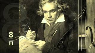 Beethoven  8th Symphony Complete ♫ [upl. by Aynos]