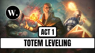 Path of Exile Hierophant Totem Leveling Guide  Act 1 [upl. by Jacobah]