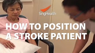 How To Position A Stroke Patient [upl. by Bissell]