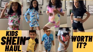 SHEIN FASHION HAUL KIDS EDITION [upl. by Annaihr]